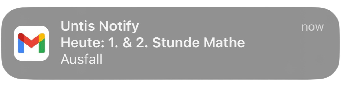 Notification Example